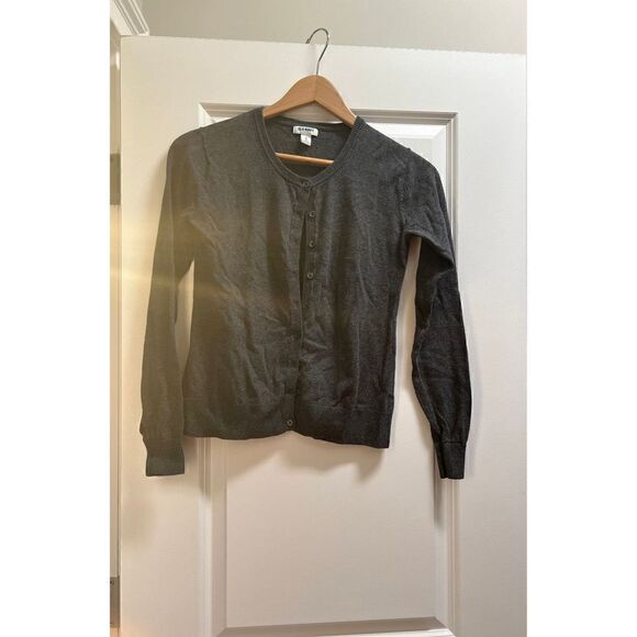 Old Navy Grey Classic Button down knit Cardigan - Picture 1 of 3
